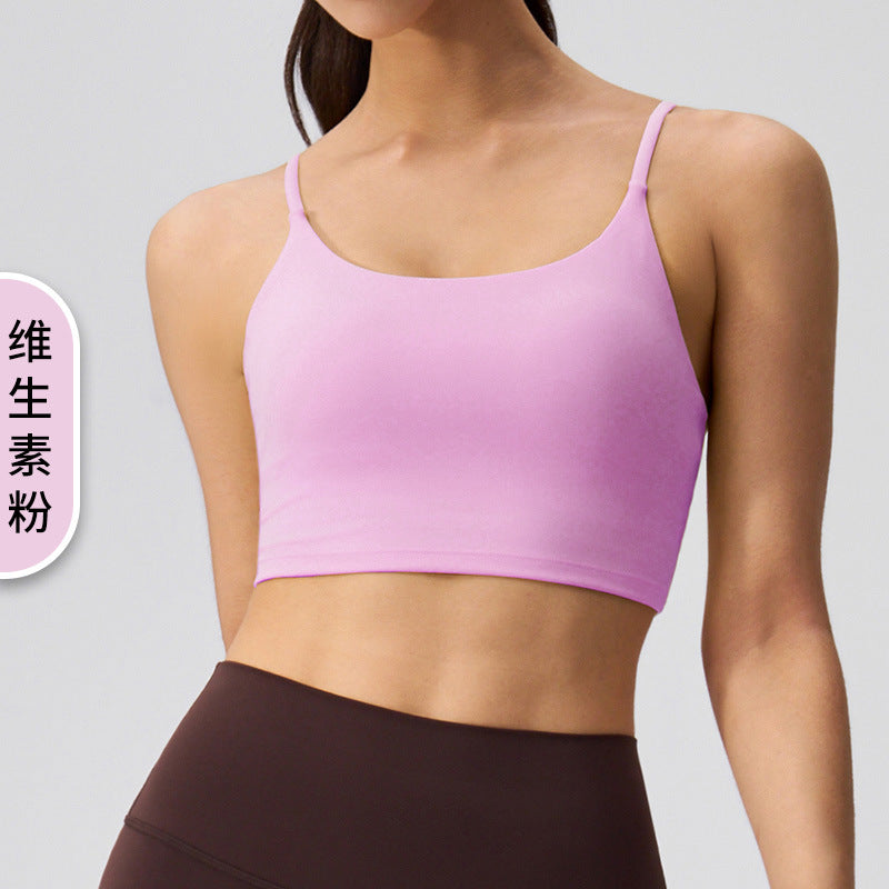 Seamless Invisible Sports Bra for All-Day Comfort