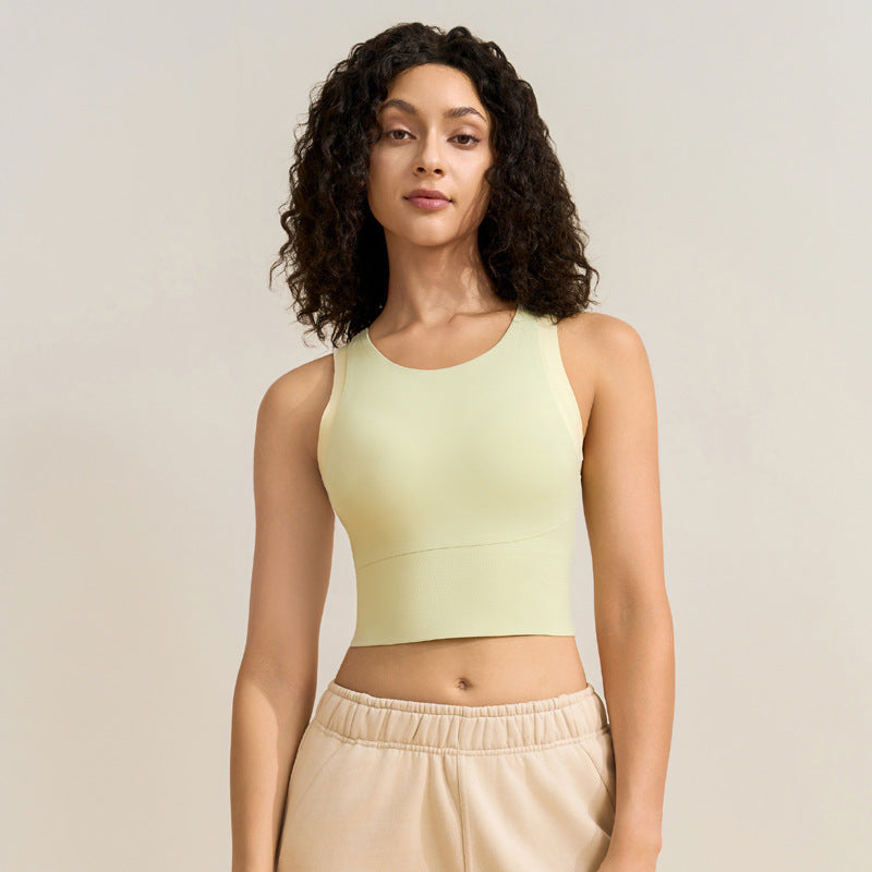 Mid Intensity Sportswear Bra - One Piece Tank Top for Gym Yoga