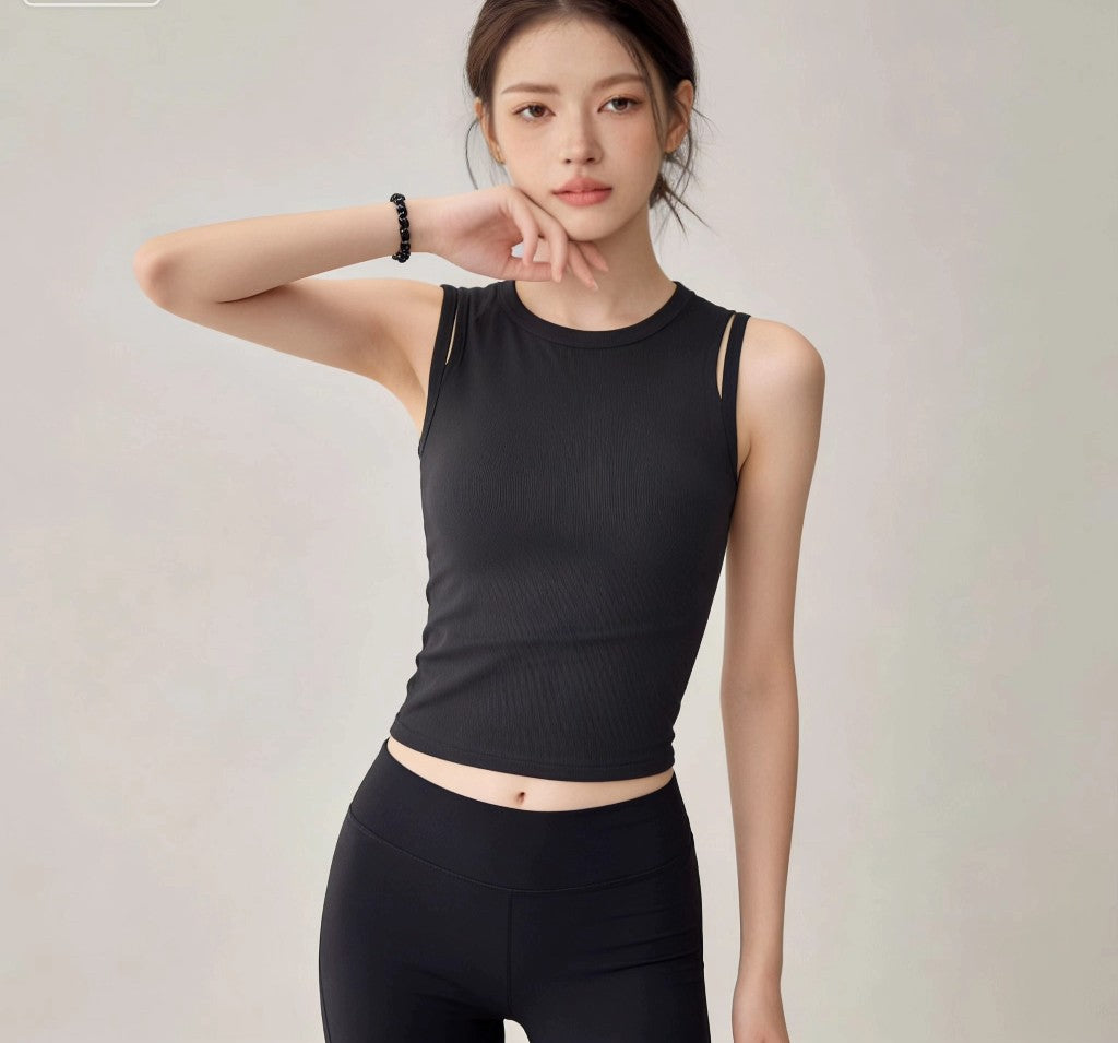Seamless Anti-Shock Sports Tank Top for Women