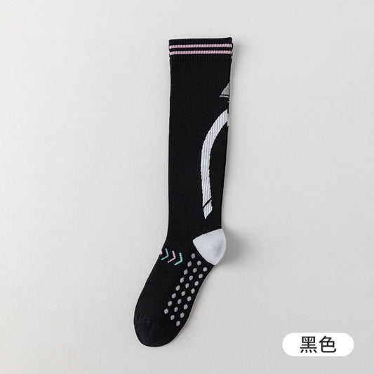 Performance Compression Calf Socks with Reflective Details for Cycling and Running