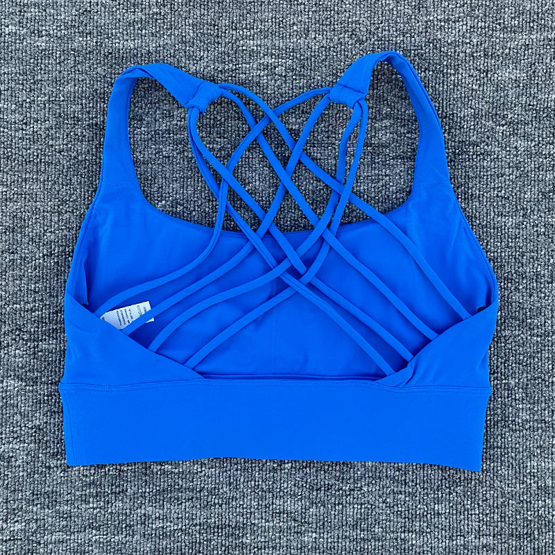 High Intensity Criss Cross Back Sports Bra, High Support