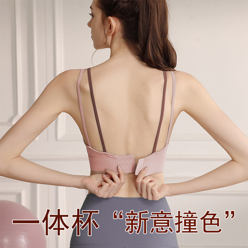 High Support Cross-Back Sports Bra for Women