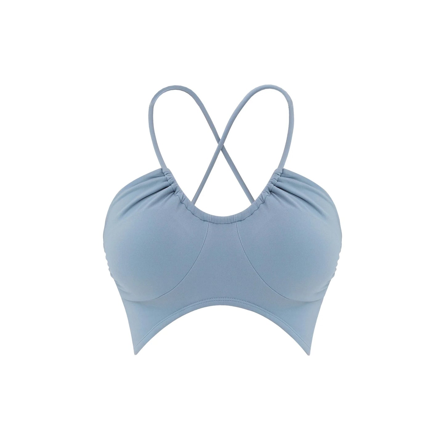 Criss Cross Back Seamless Yoga Bra