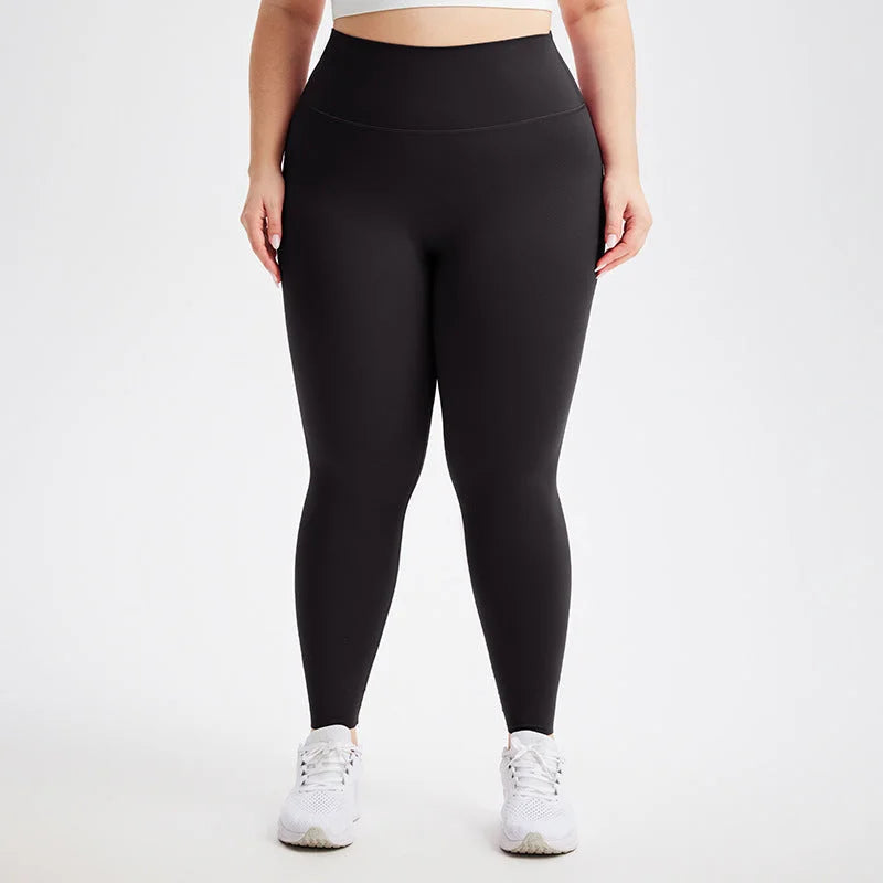 High Waisted Butt Lifting Leggings for Women Plus Size Tummy Control
