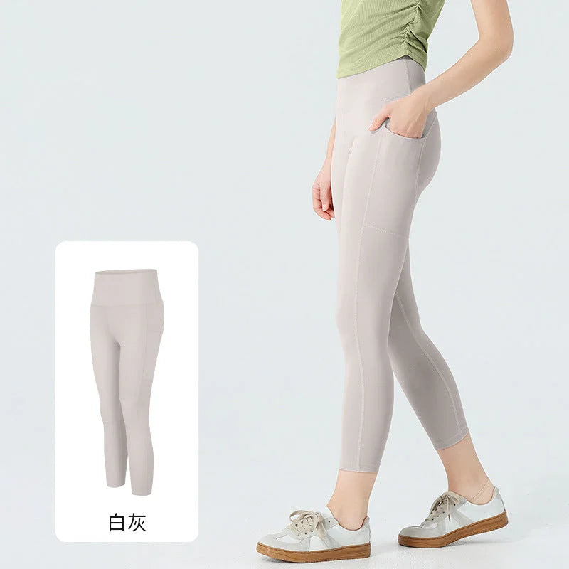 High-Waist Butt-Lifting Leggings for Summer Yoga & Morning Runs