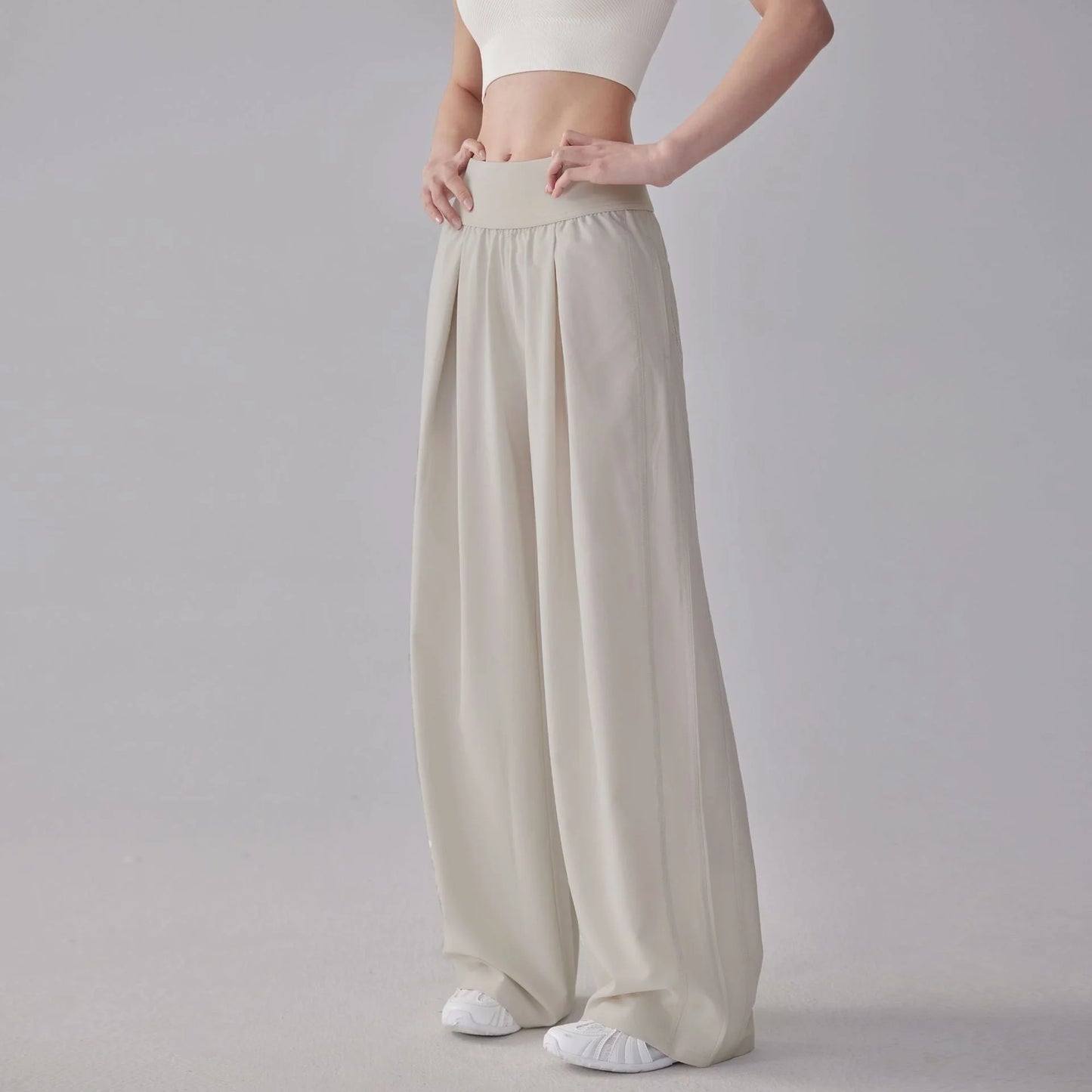 Summer Lounge Wide Leg Pants Thin Breathable Comfy