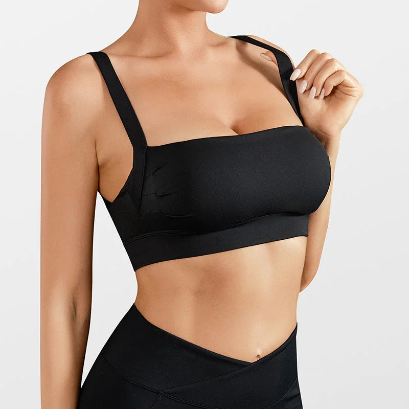 Shockproof Sports Bra - High Support Yoga Bra for Running & Fitness