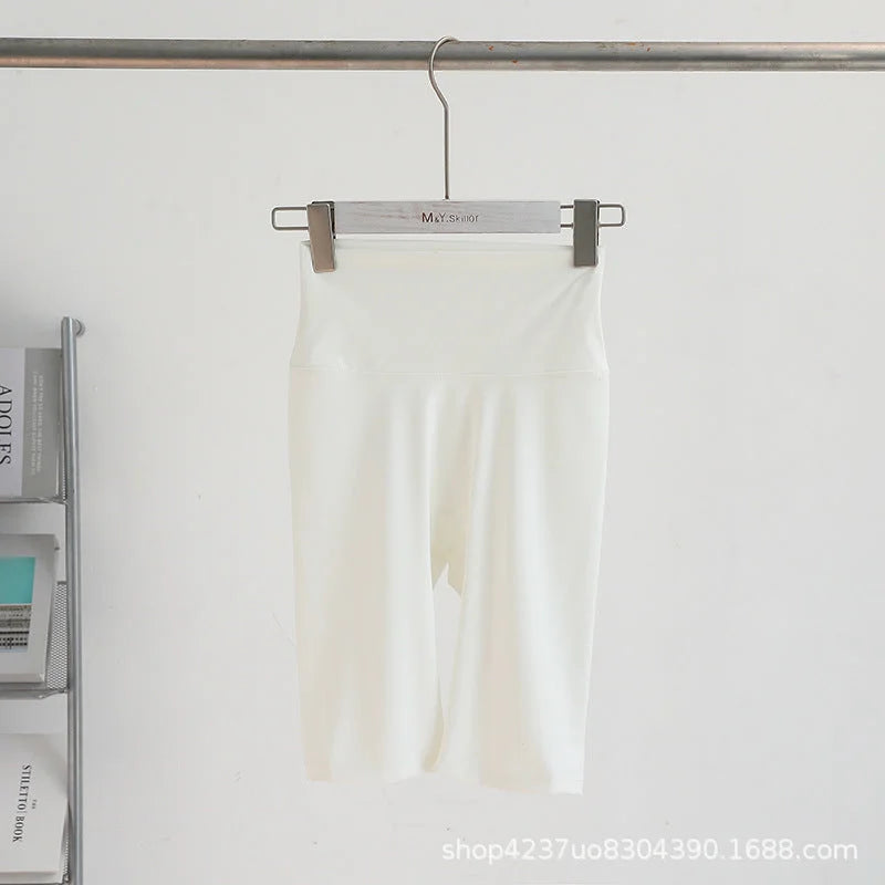 High Waist Five-Inch Yoga Shorts for Summer