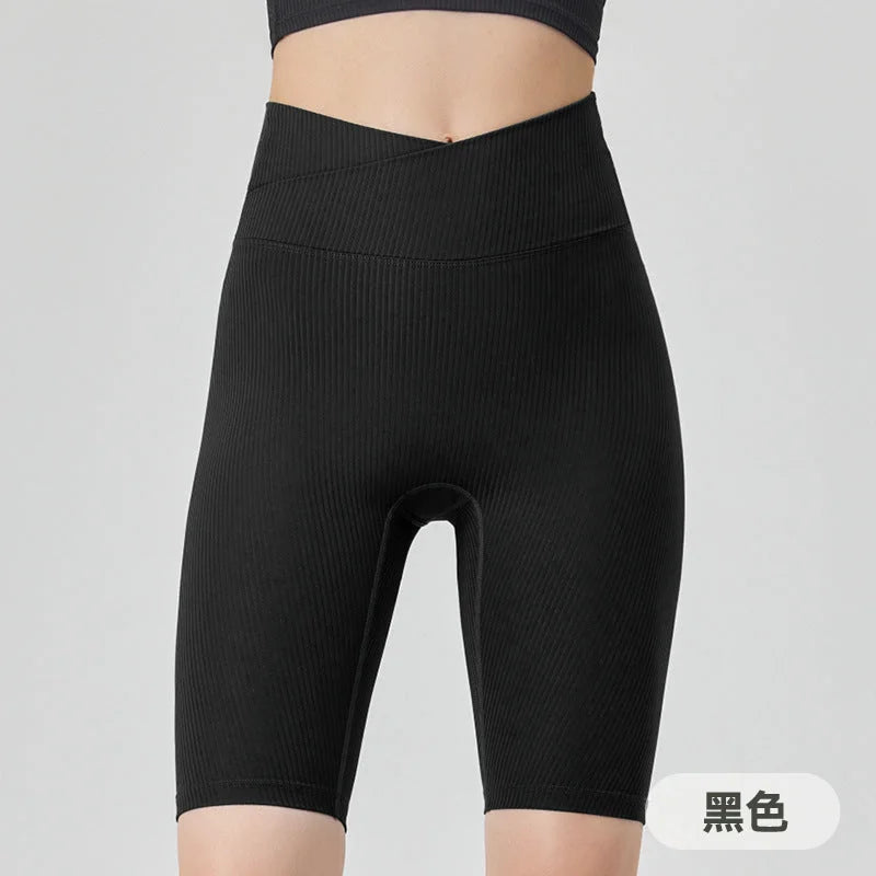 Bare Feel High Waist Yoga Shorts