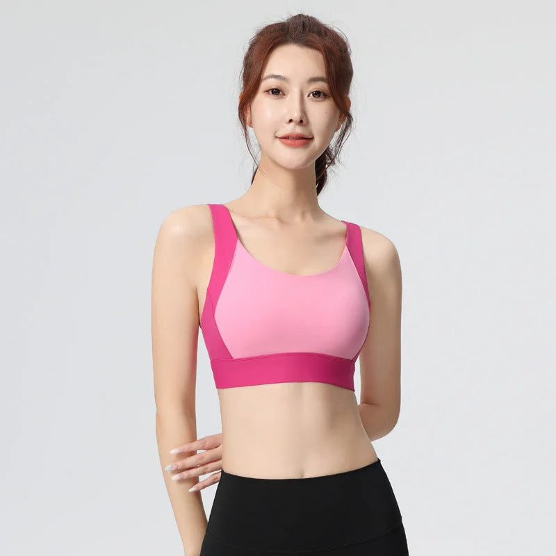High-impact beauty back sports bra for women