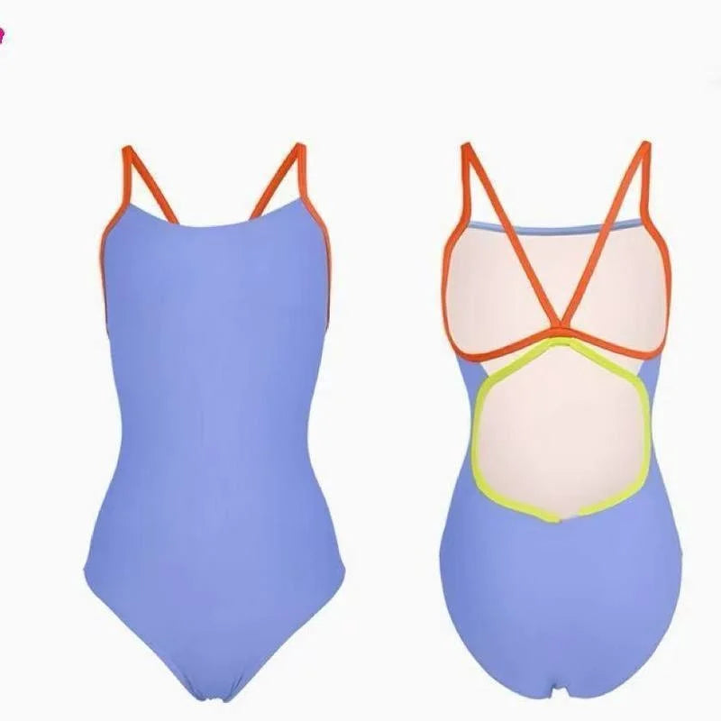 High-Leg Cutout One-Piece Swimsuit