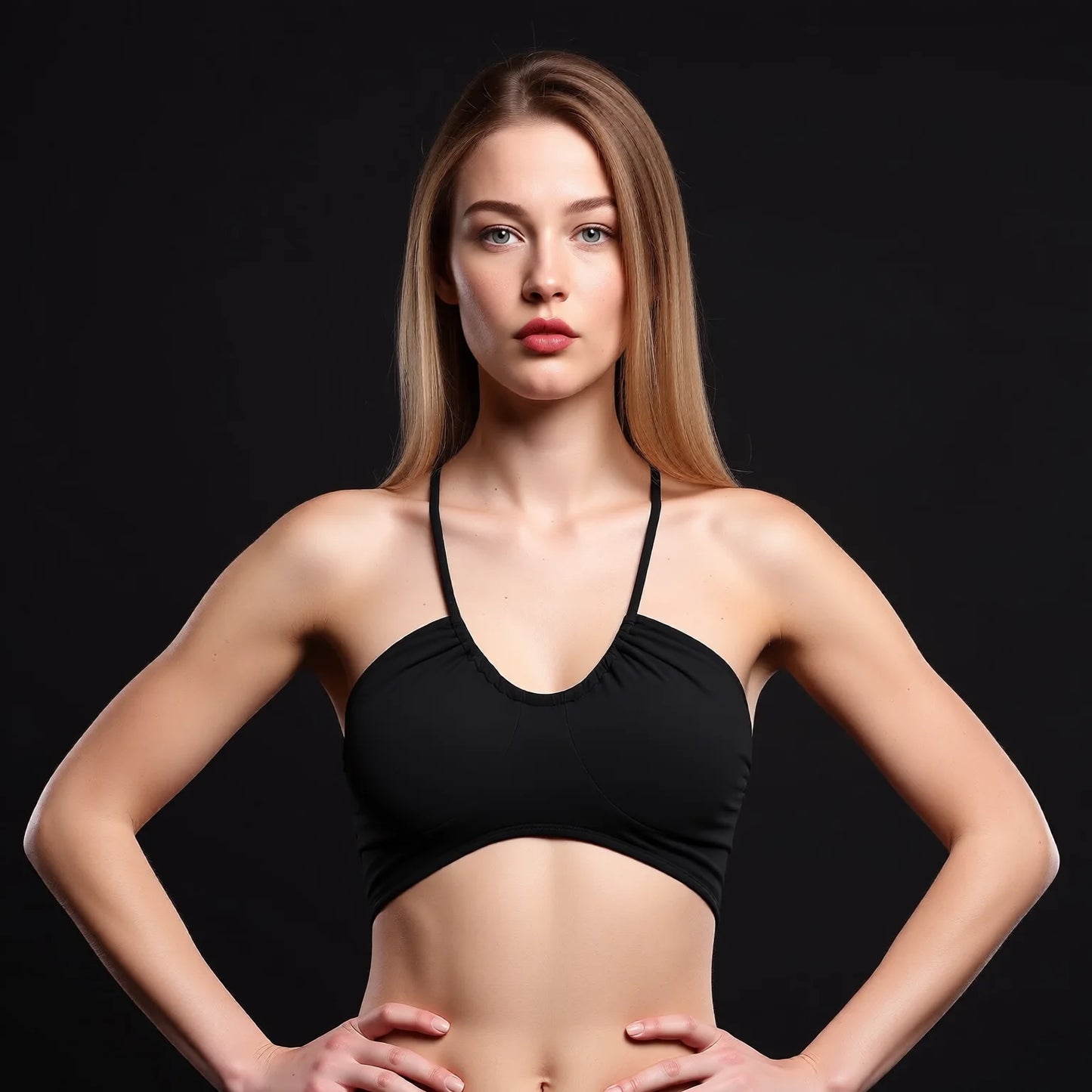 Criss Cross Back Seamless Yoga Bra