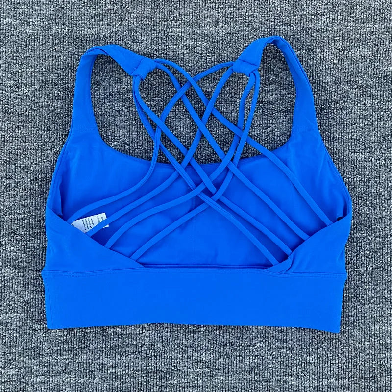 High Intensity Criss Cross Back Sports Bra, High Support