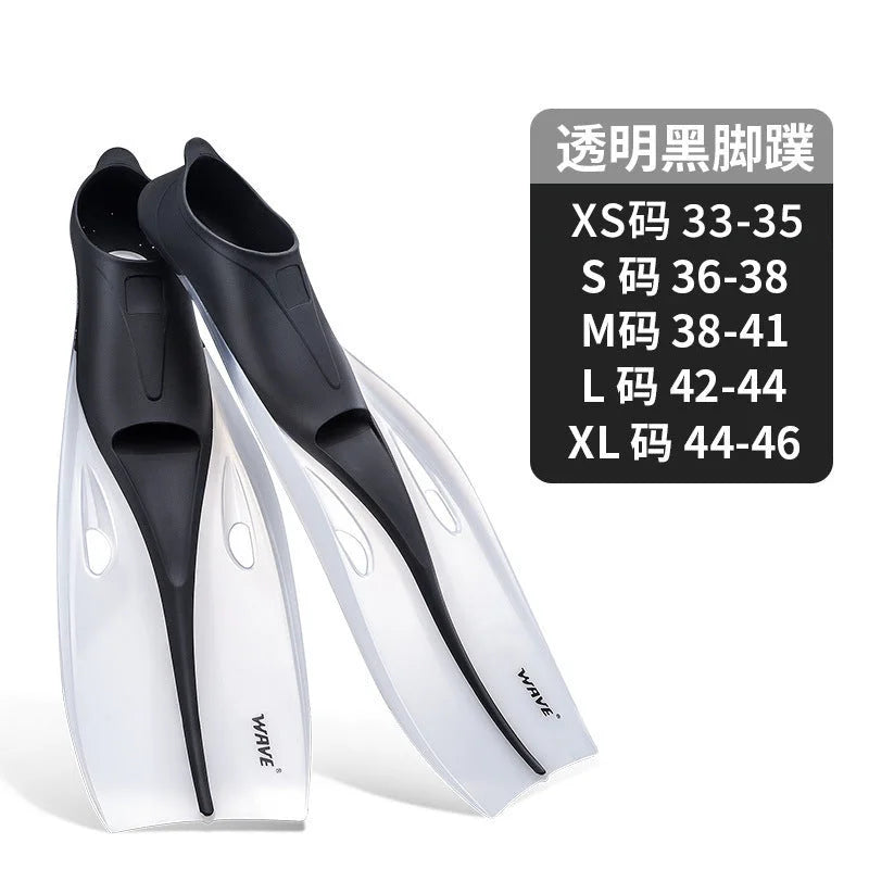 Soft Rubber Adult Swim Fin for Free Diving & Swimming