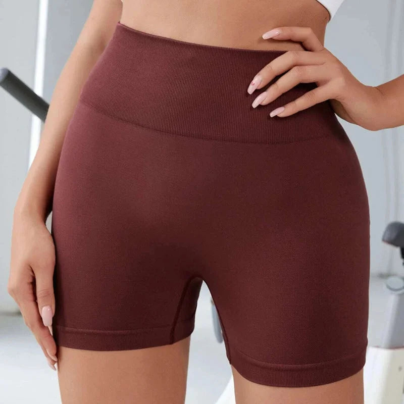 Seamless Peach Butt Lift High Waist Yoga Shorts