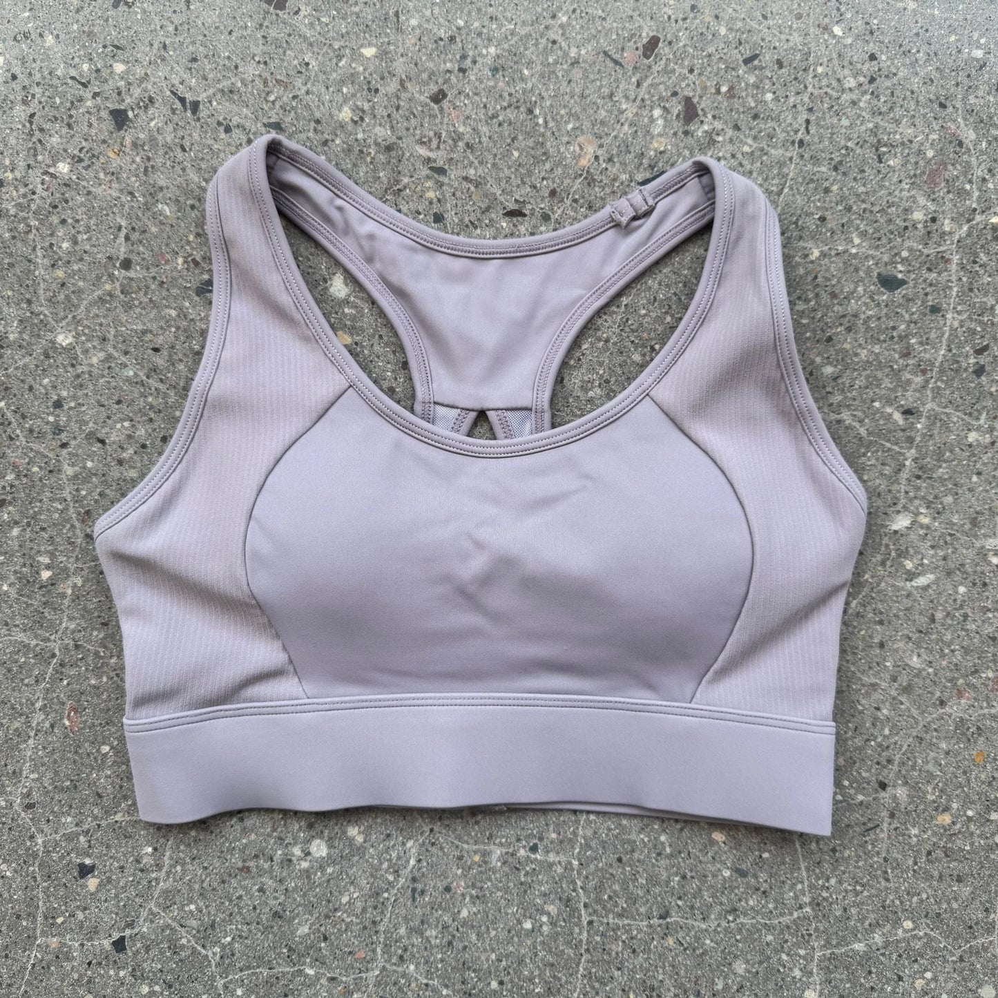 High Support Sports Bra with Adjustable Straps & Fixed Cups