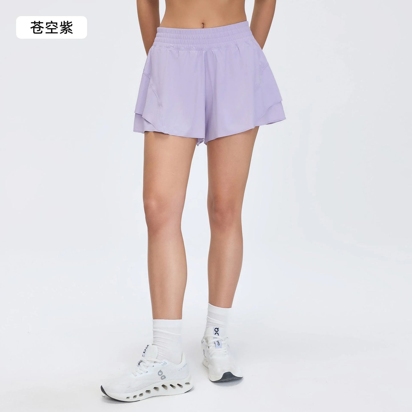Summer Quick-Dry Workout Shorts Women Loose Breathable Yoga Fitness Pants
