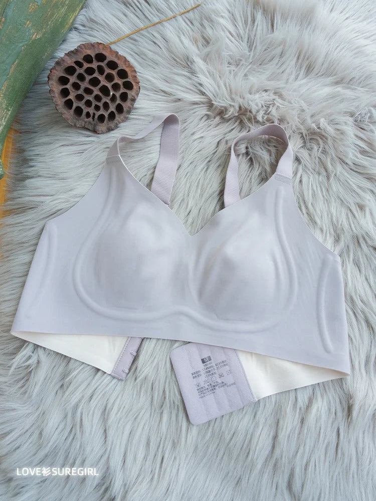 Seamless Wireless Support Bra - Plus Size Comfort & Lift
