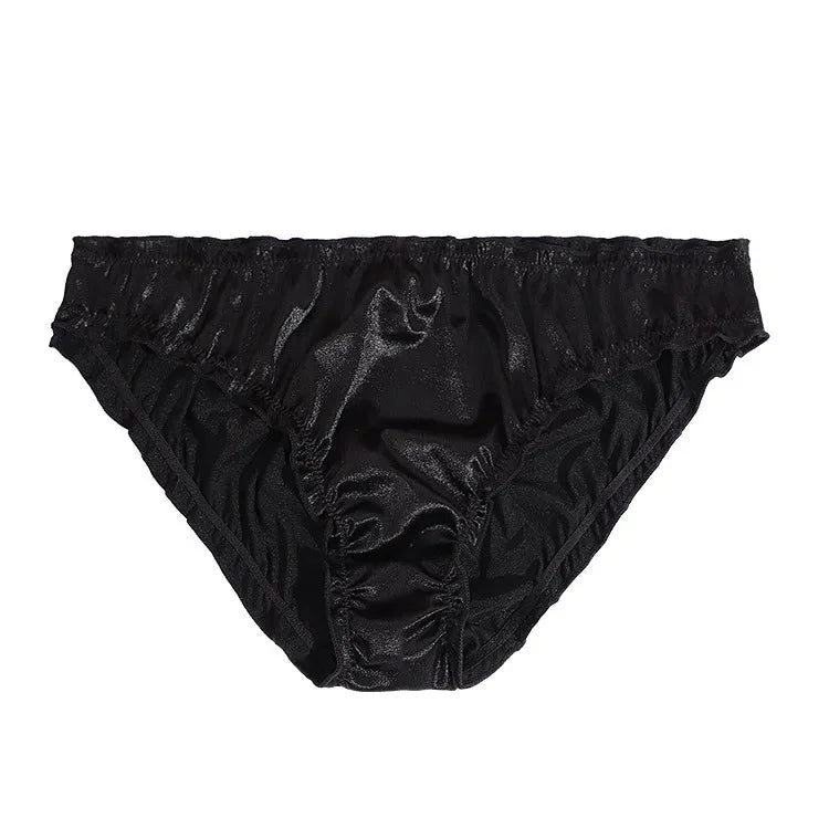 Satin Low-Waist Briefs for Women - Super Stretch Breathable Panties