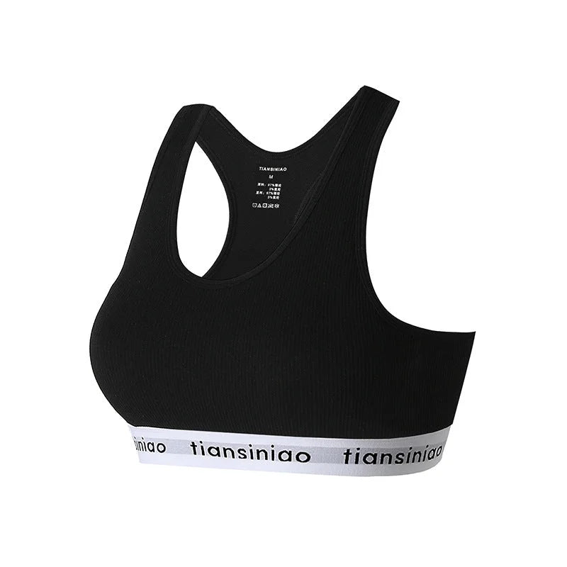 supportive racerback sports bra