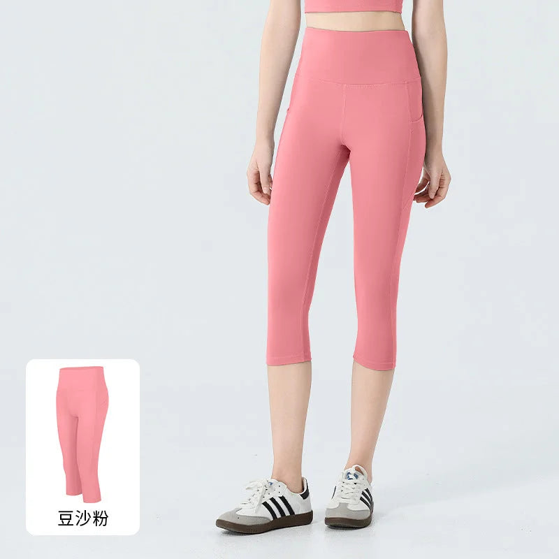 High-Waist Quick-Dry Running Leggings for Women