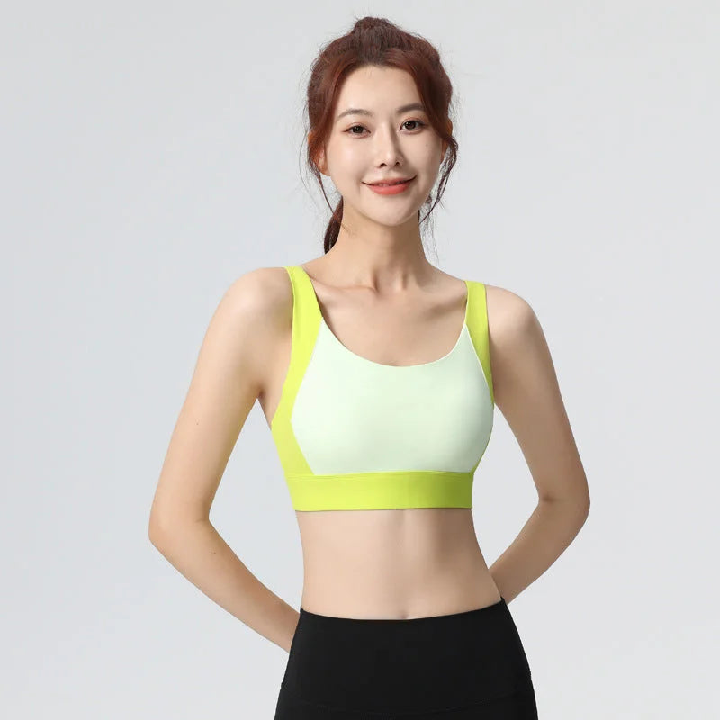 High-impact beauty back sports bra for women