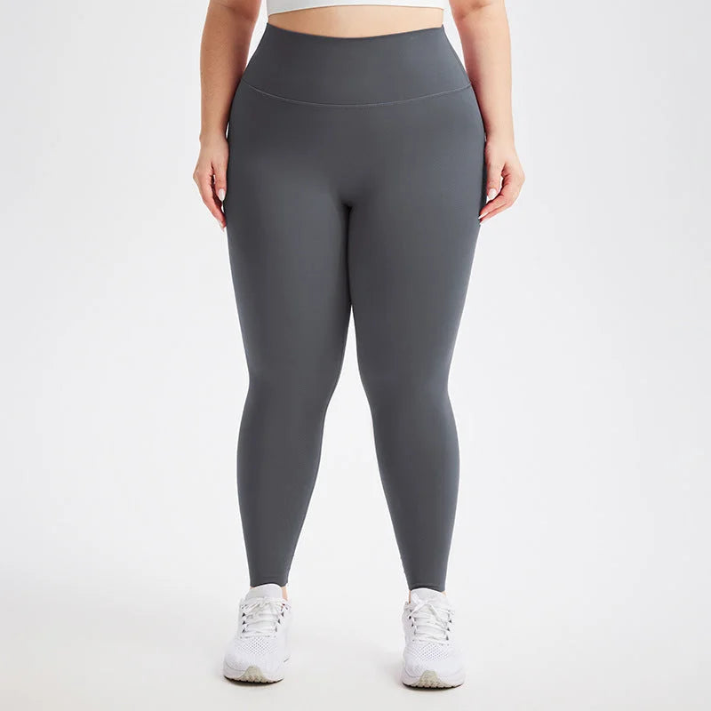 High Waisted Butt Lifting Leggings for Women Plus Size Tummy Control