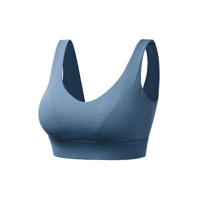 Supportive High-Impact Sports Bra - Backless Anti-Wobble Workout Bra
