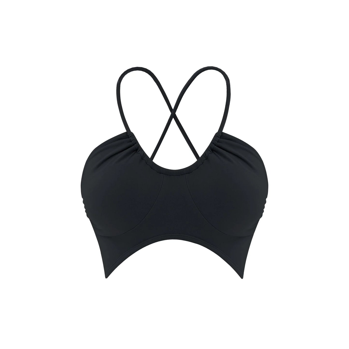 Criss Cross Back Seamless Yoga Bra