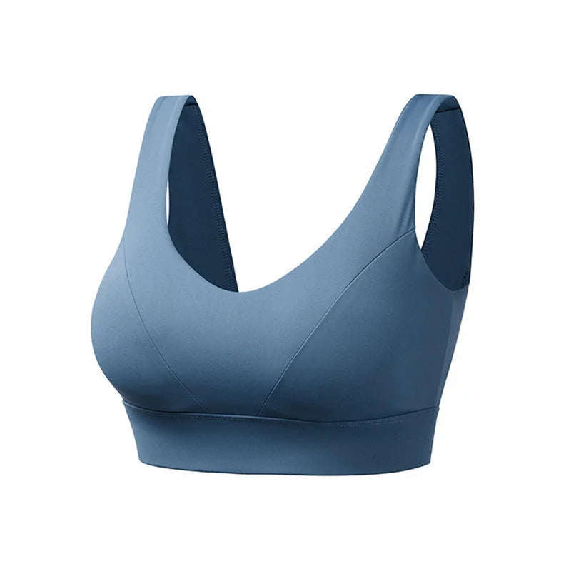Padded One-Piece Yoga Crop Top - Sports Bra Camisole