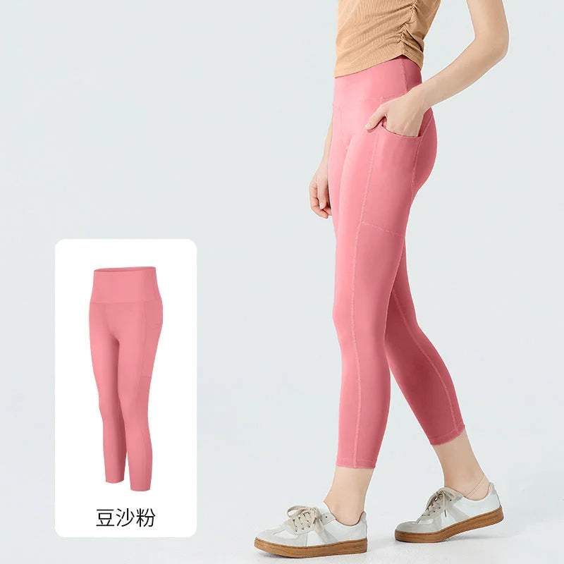High-Waist Butt-Lifting Leggings for Summer Yoga & Morning Runs