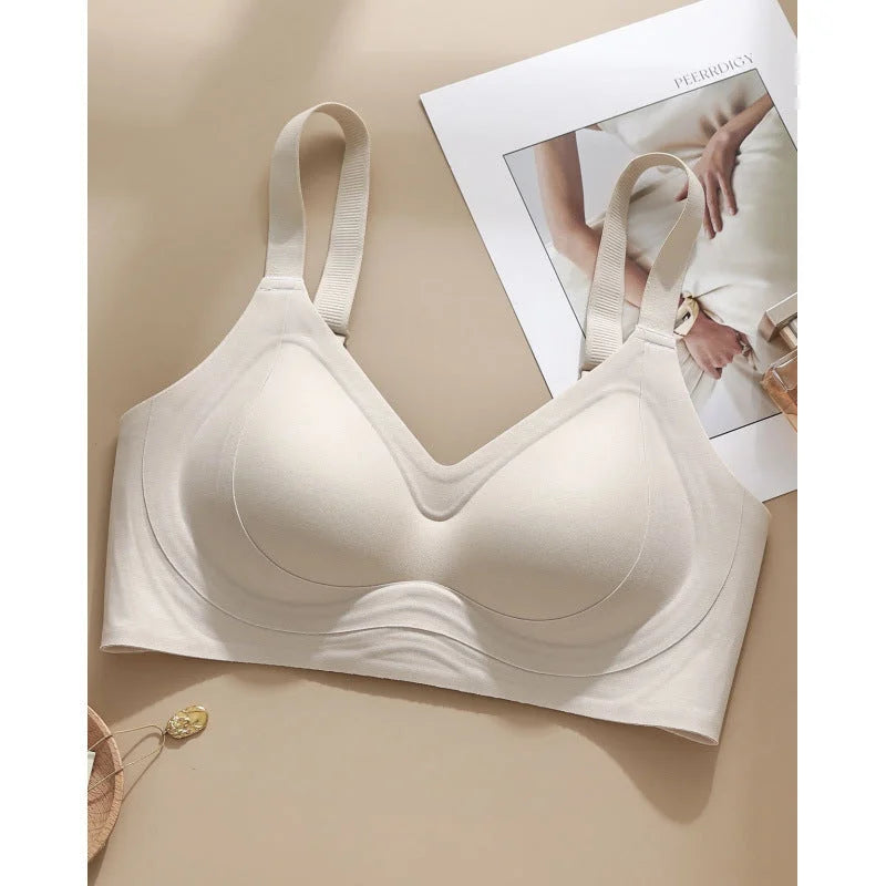 Seamless Wireless Lift Bra - Push Up Support for Small Bust
