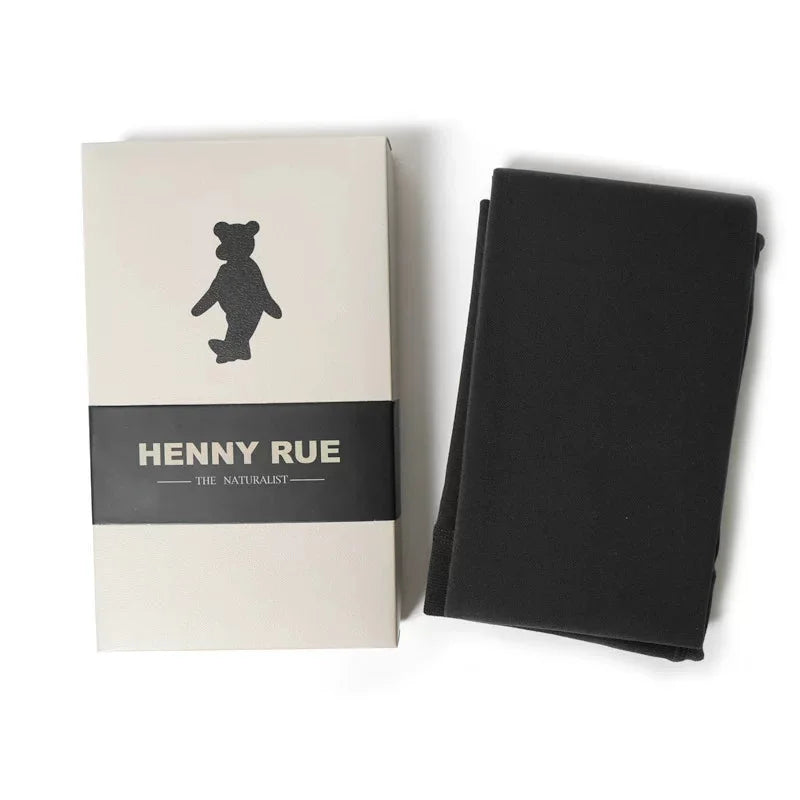 Matte Medium-Thick Fleece Lined Coloured Tights - One Size