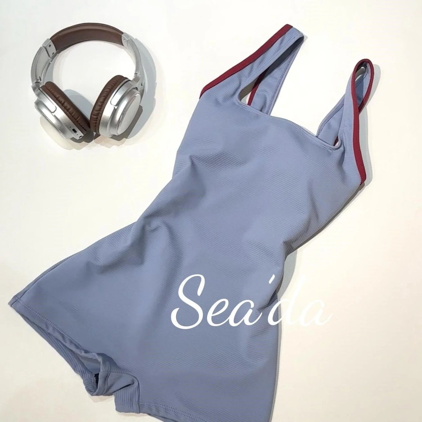 Conservative One-Piece Swimwear Black Slimming Tummy Control Flat Front