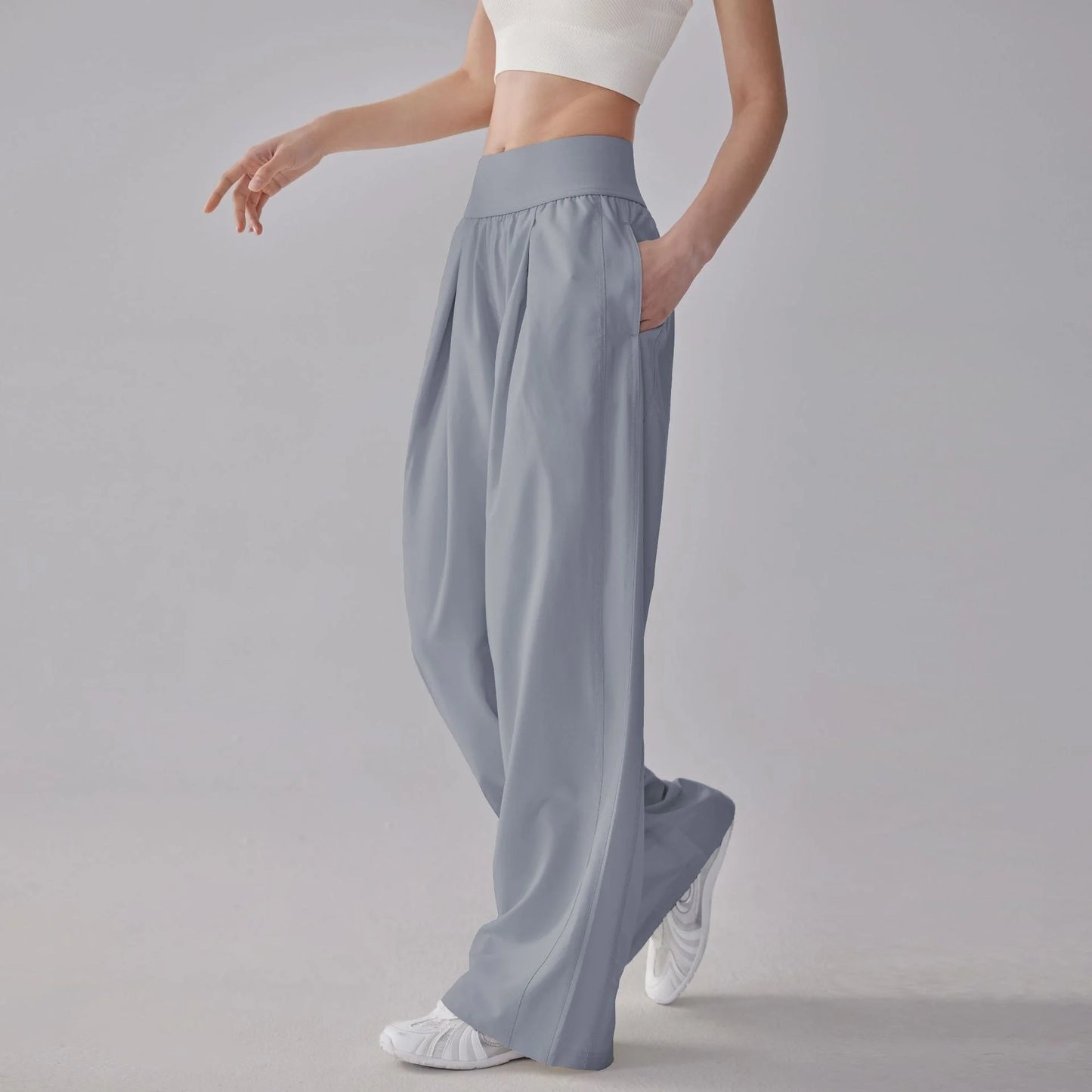 Summer Lounge Wide Leg Pants Thin Breathable Comfy