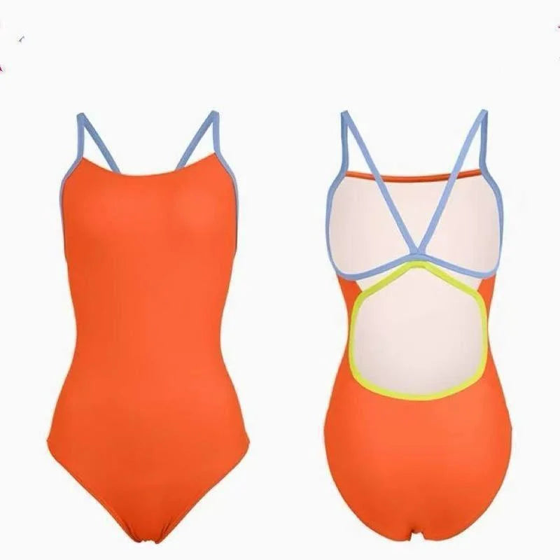 High-Leg Cutout One-Piece Swimsuit