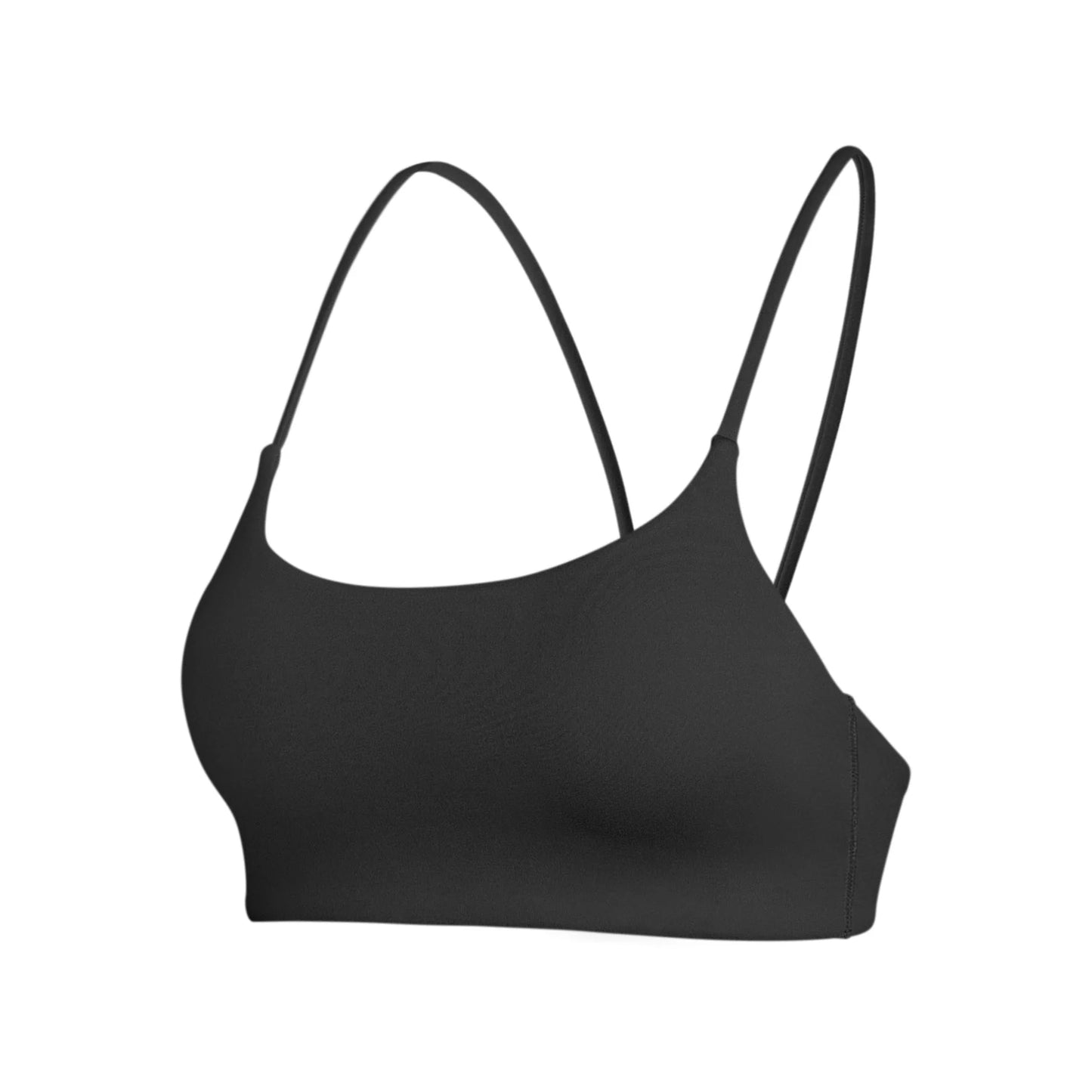 Nulu 66 Nylon Seamless Sports Bra - nude feel moisture wicking yoga bra