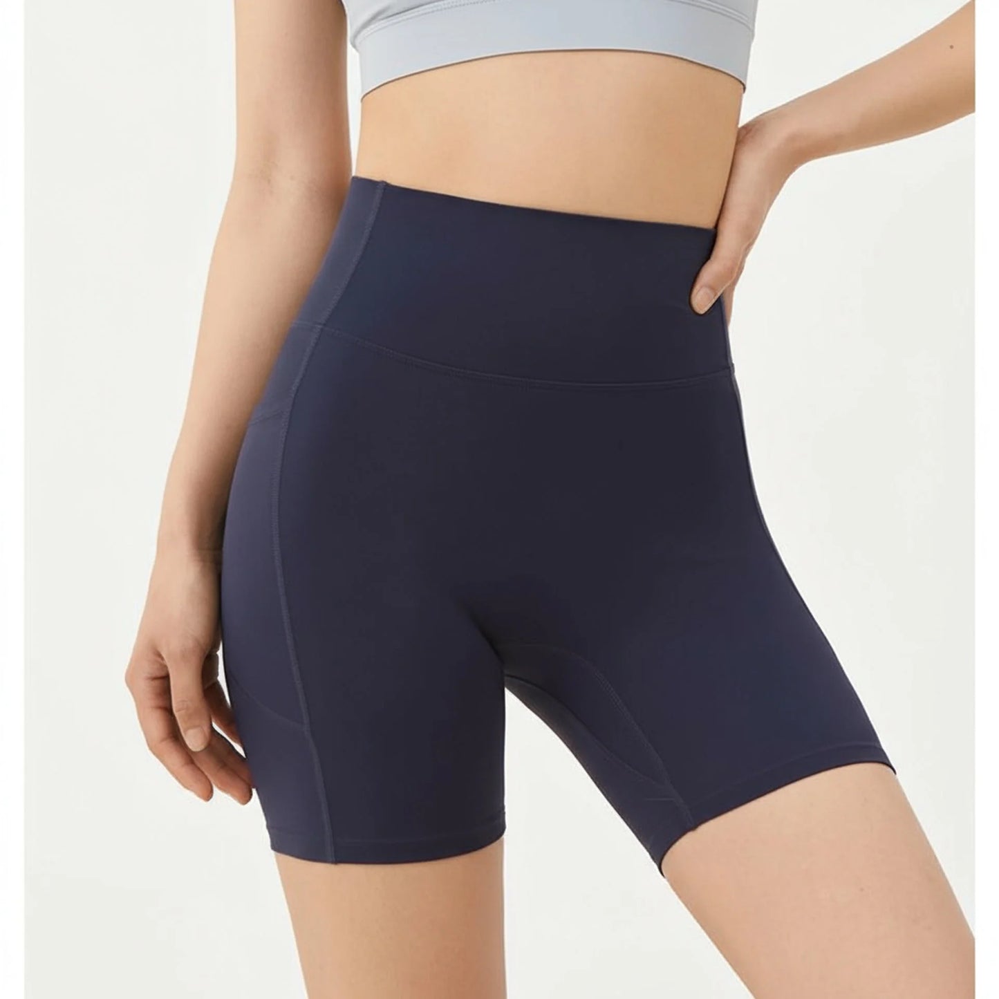Peach Butt Lift Three-Quarters Yoga Shorts High-Waist Sculpting