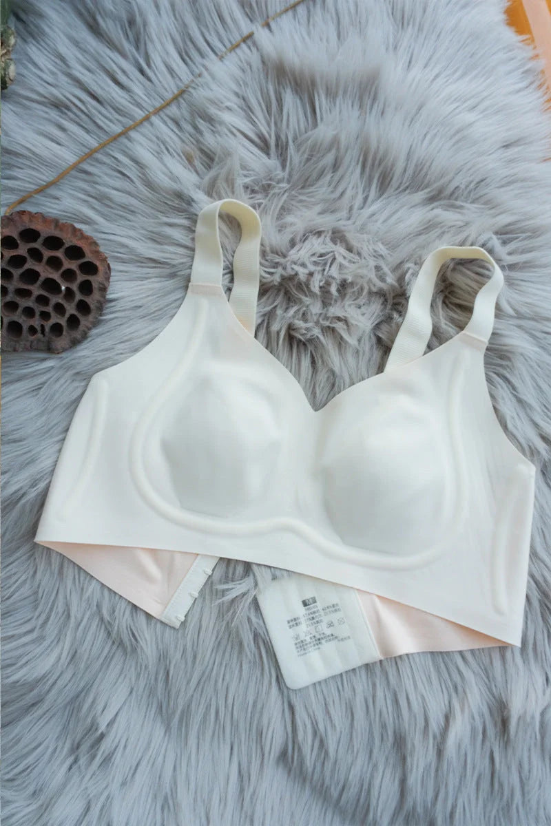 Seamless Wireless Support Bra - Plus Size Comfort & Lift