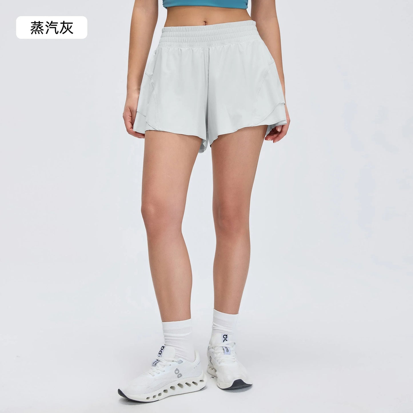 Women’s Lined Sports Shorts with Quick Dry Fabric and Light Coverage