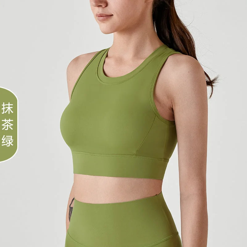 High-Impact Supportive Sports Bra for High-Intensity Yoga & Fitness