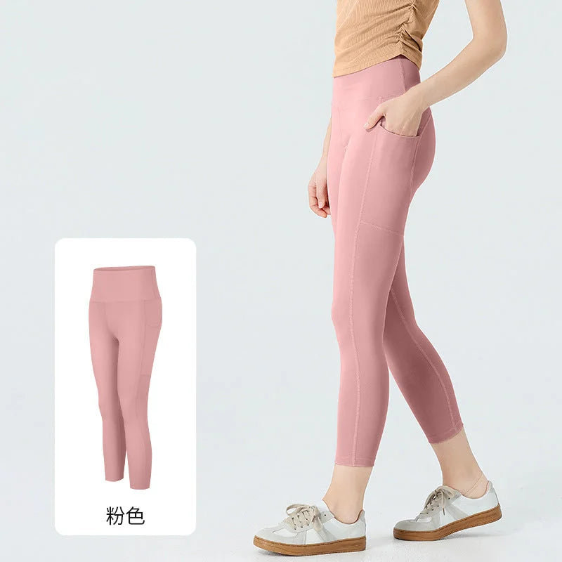 High-Waist Butt-Lifting Leggings for Summer Yoga & Morning Runs