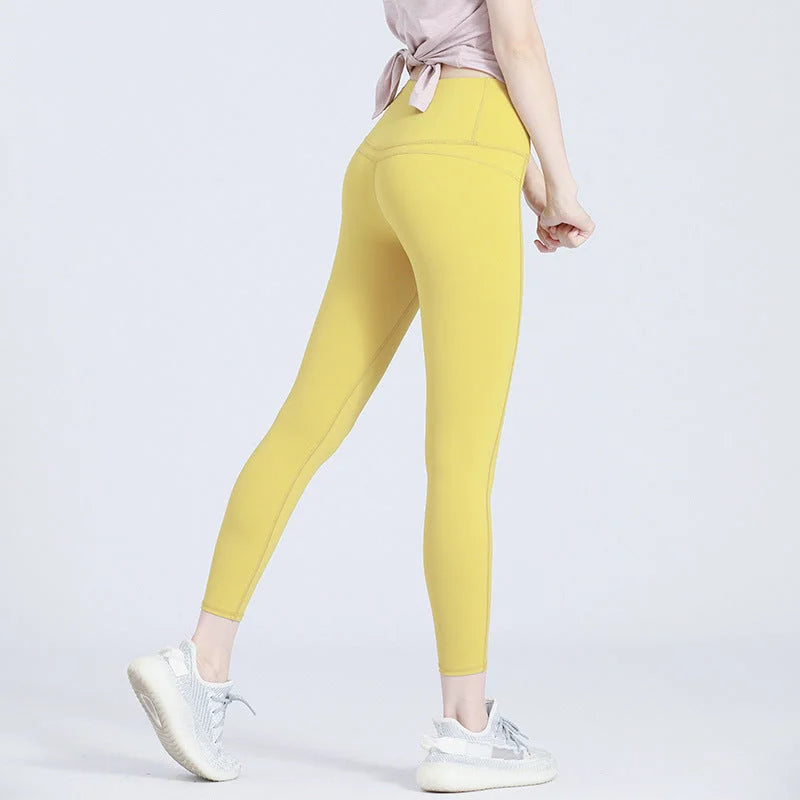 Barefoot Peach Butt-Lifting Yoga Pants