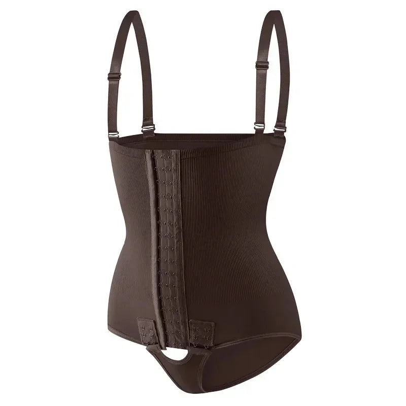 Tummy Control High Waist Shapewear Bodysuit Butt Lifter Compression Shorts