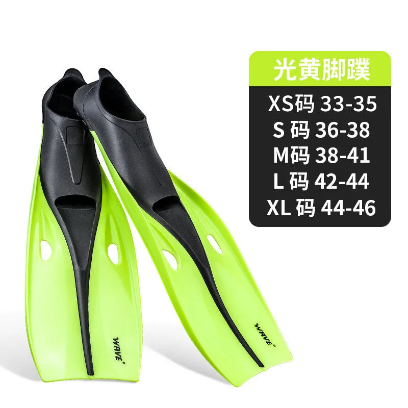 Soft Rubber Adult Swim Fin for Free Diving & Swimming