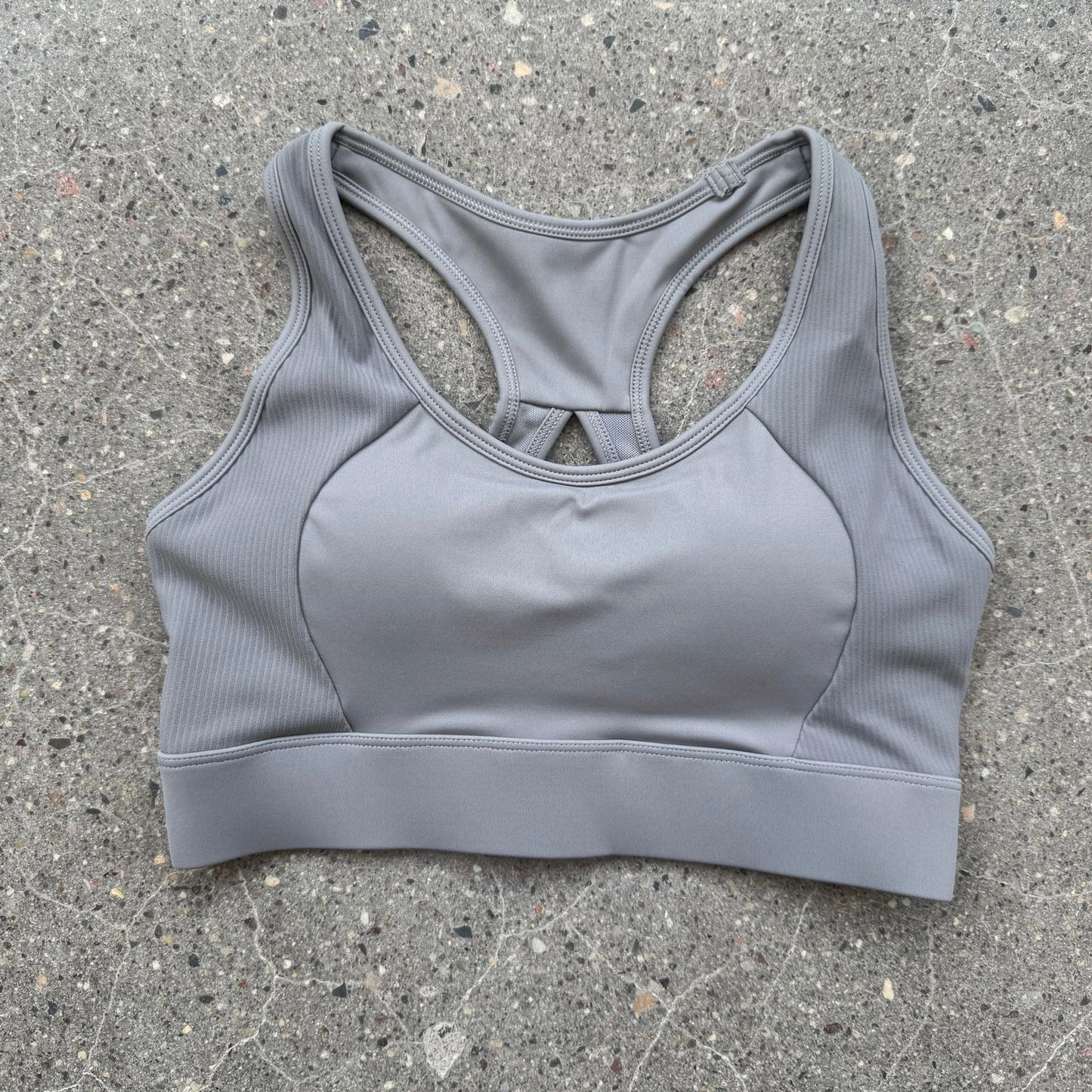 High Support Sports Bra with Adjustable Straps & Fixed Cups