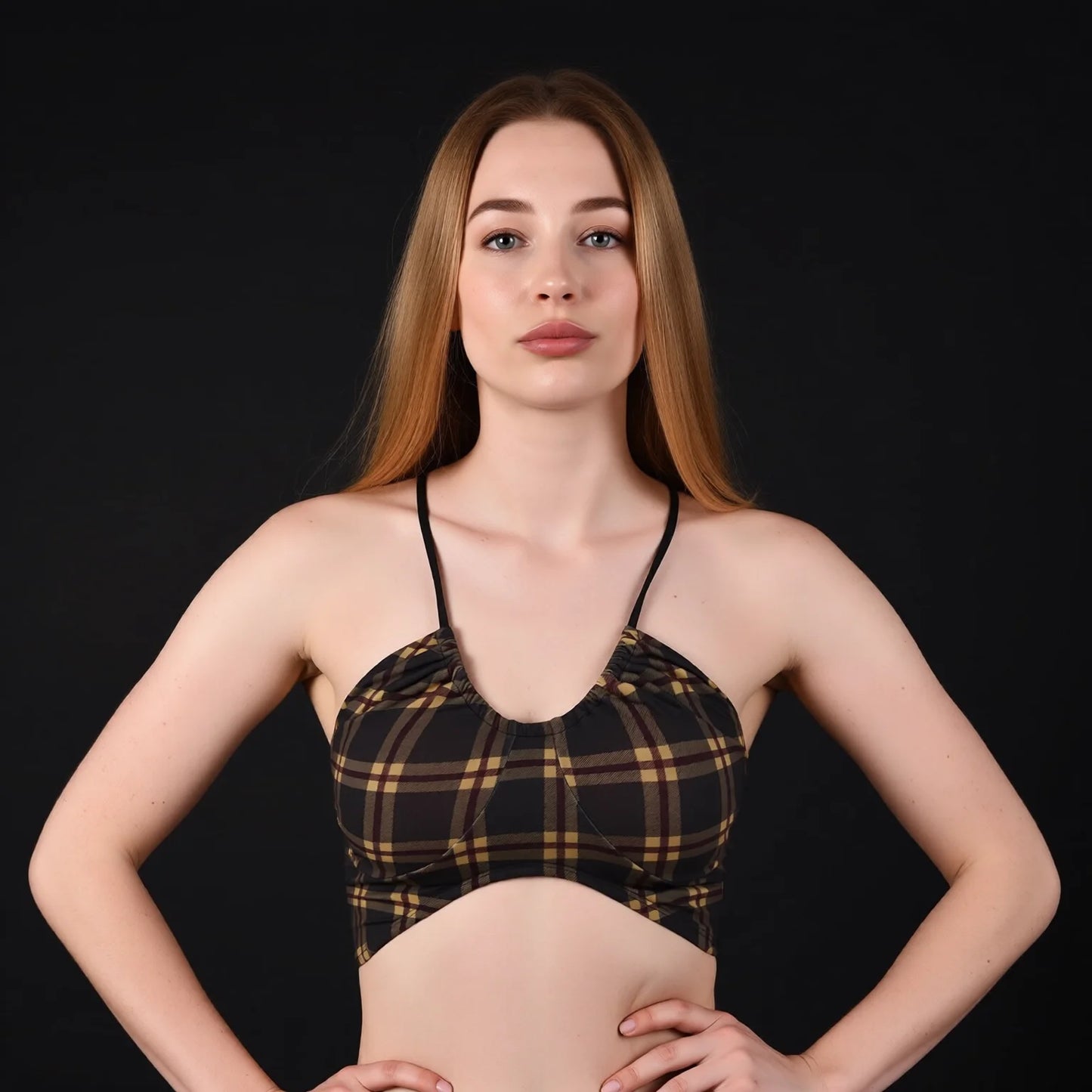 Criss Cross Back Seamless Yoga Bra