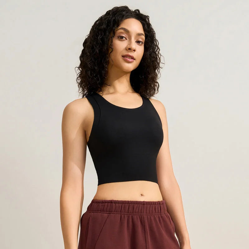Mid Intensity Sportswear Bra - One Piece Tank Top for Gym Yoga
