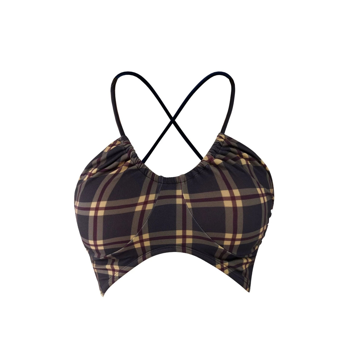 Criss Cross Back Seamless Yoga Bra