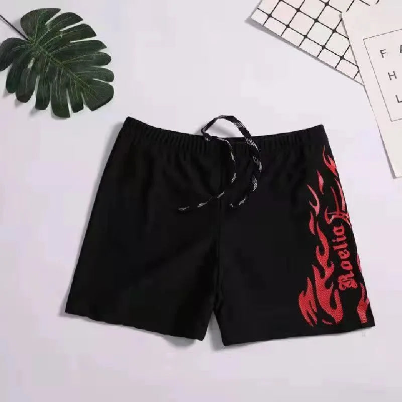 Wide Fit Swim Shorts Anti-Shy Quick Dry Men Beach Shorts